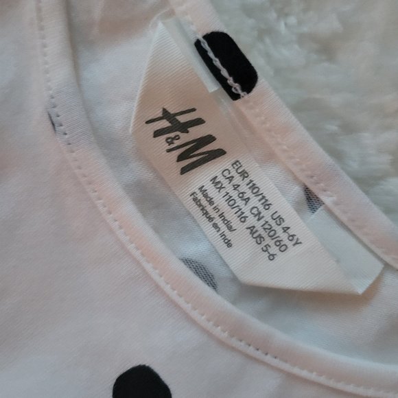 H&M Girls Pink Dress & Polka Dot Dress (Set of 2) - Picture 4 of 7